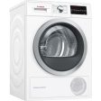 Máquina de Secar Bosch Serie 6 WTG87239EE | 9 Kg | Condensação | A++ | Branco Hot on Sale