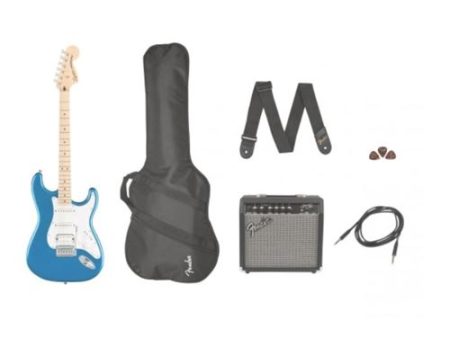 Pack Guitarra Eléctrica Squier - STRAT HSS MN LPB Online Hot Sale