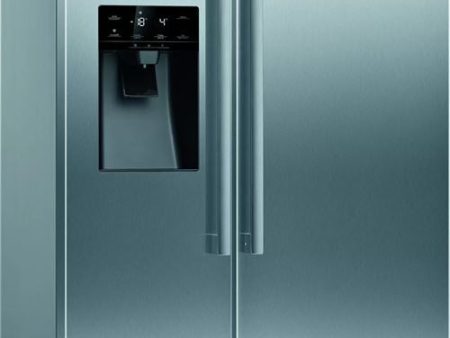 Frigorífico Americano Bosch KAD93VIFP | 179x91x71 cm | 371 L | F | Aço inoxidável Online Hot Sale