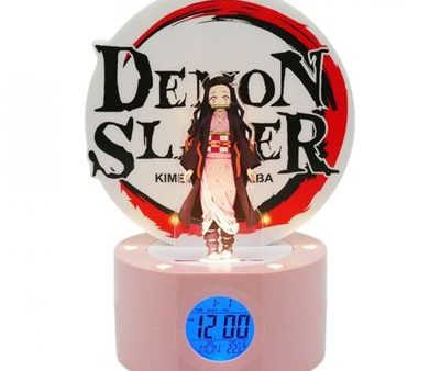 Despertador Digital LED com Alarme Demon Slayer: Nezoku - Teknofun Online now