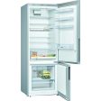 Frigorífico Combinado Bosch KGV58VLEAS | 191x70x77 cm | 377 L | E | Aço inoxidável on Sale