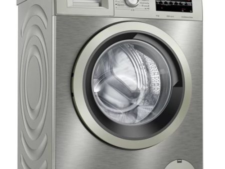 Máquina de Lavar Roupa Bosch WAU24S5XES | 9 Kg | 1200 RPM | C | Aço inoxidável Fashion