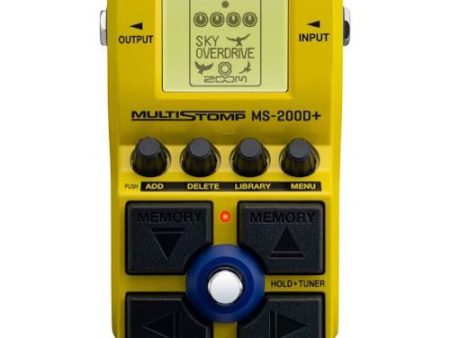 Pedaleira para Guitarra Zoom MS-200D + MultiStomp For Cheap