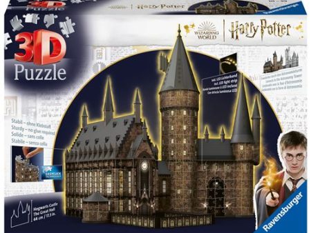 Puzzle 3D Harrry Potter Hogwarts Castle The Great Wall - Ravensburger Online Sale