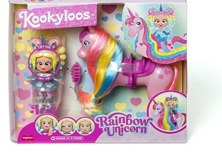 Boneca Kookyloos - Rainbow Unicorn - Magic Box For Discount