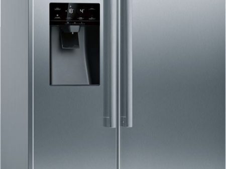 Frigorífico Americano Bosch KAI93VIFP | 178,7x90,8x70,7 cm | 371 L | F | Aço inoxidável For Cheap