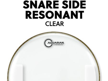 14  Hi-Performance Snare Side Resonant - Clear Sale