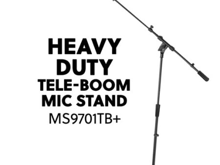 On-Stage Heavy-Duty Boom Mic Stand Fashion