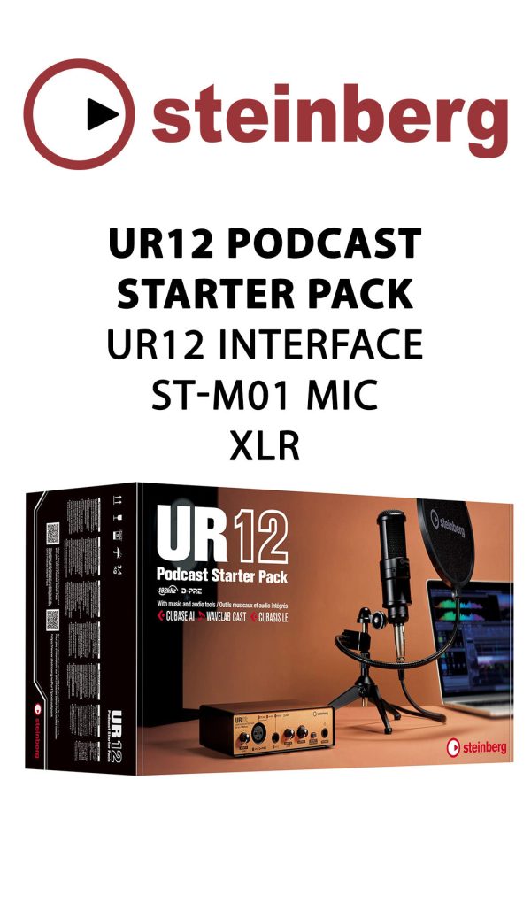 UR12 Podcast Starter Pack Supply