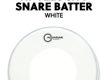 14  High Velocity Snare Head - White Online