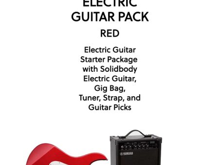 Yamaha Gigmaker Pac012 Electric Guitar Pack (red) For Cheap