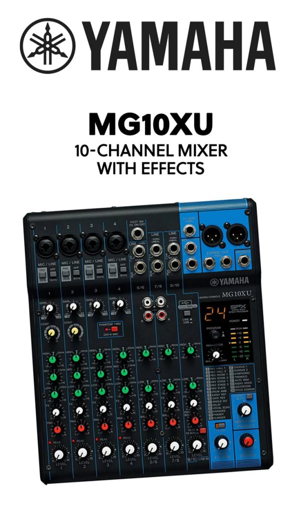 Yamaha MG10XU Mixer Online Sale