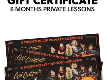 6 Months of Private Lessons Discount