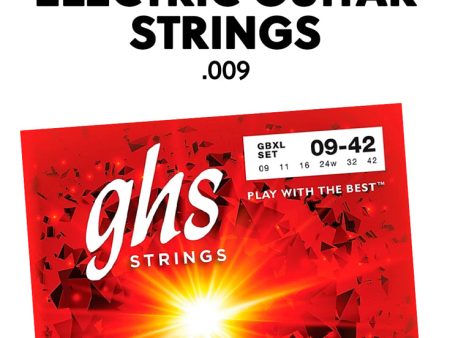 GHS .009 Electric Guitar String Pack Cheap